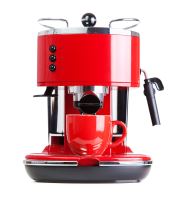 Retro Red Coffee Blender